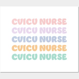 cvicu nurse Posters and Art